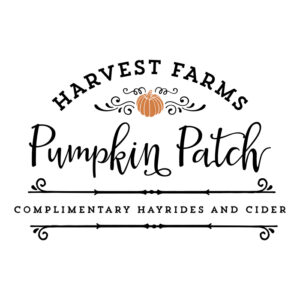 Harvest Farms Pumpkin Patch SVG