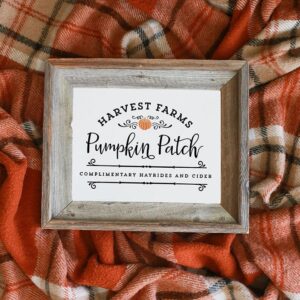 Harvest Farms Pumpkin Patch Printable