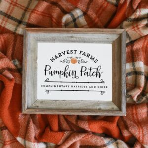 Harvest Farms Pumpkin Patch Printable