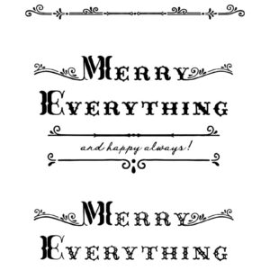 Merry Everything SVG File